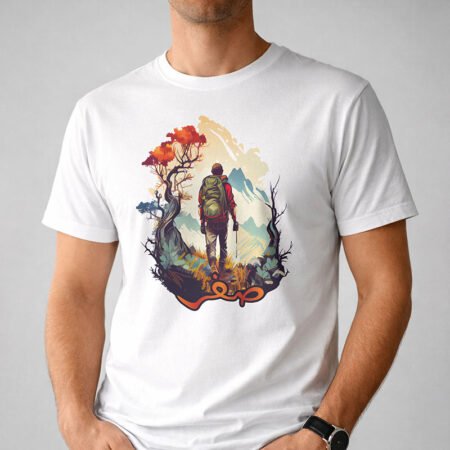 Beetroke "Safar" Adventure Series Premium Digital Print T-Shirt