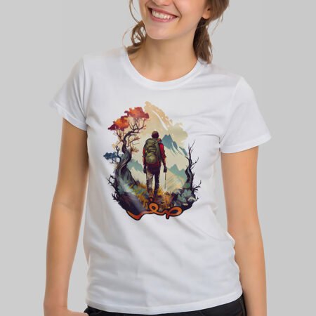 The "Safar" Graphic T-Shirt – Premium Neo-Traditional Tee (Women's Edition)